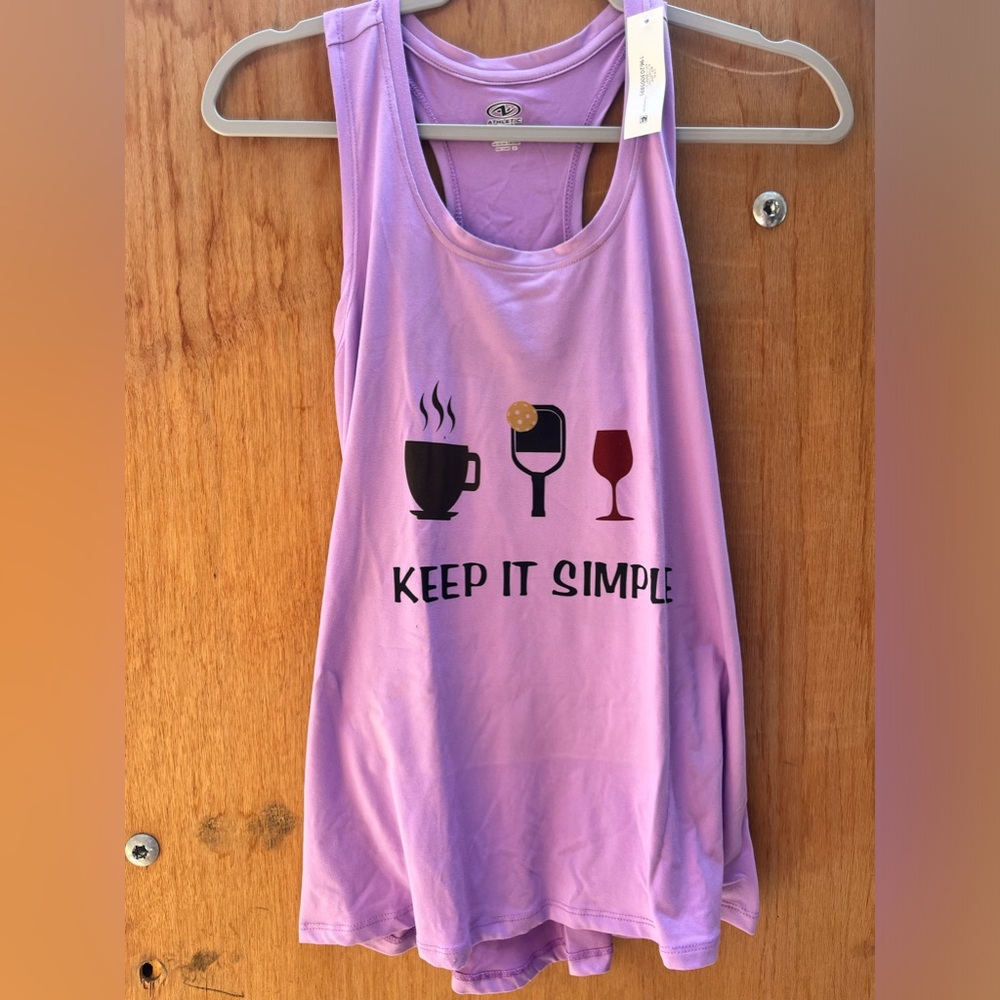 Racerback Pickleball Tank top. Various sizes & colors.